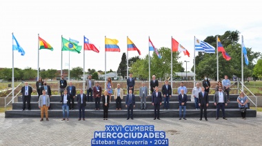 Gray recibió a representantes de gobiernos locales de Latinoamérica