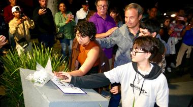 Cascallares encabezó la vigilia al Día Nacional por la Memoria, la Verdad y la Justicia