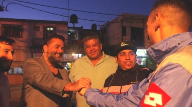 Pablo Arburúa y Daniel Menéndez visitaron el Club Santa María