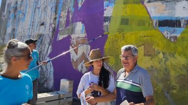 Víctor De Gennaro realizó un recorrido para ver el avance de las obras en el Distrito La Ribera