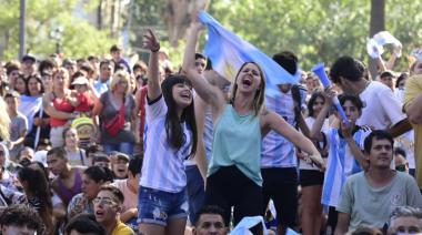 En la región se sumaron a los festejos por el triunfo de la Selección