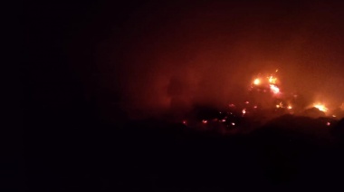 Se incendió un depósito de Don Orione