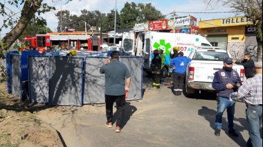 Cuatro jóvenes muertos por el choque de un auto contra un árbol en Longchamps