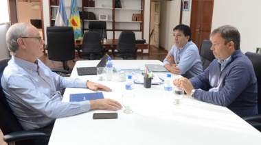 Cascallares mantuvo un encuentro con Gollan por el fortalecimiento del sistema sanitario browniano