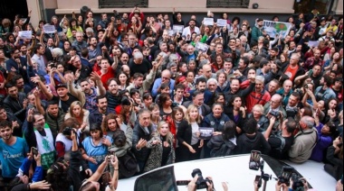 ATE Lanús reclama la liberación de los detenidos en la marcha contra la Ley Bases