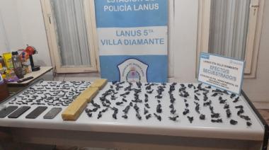 Desbarataron una banda que vendía drogas cerca de una escuela en Villa Jardín