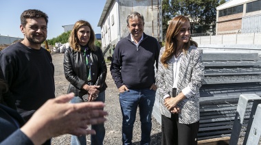 Tolosa Paz, Cascallares y Fabiani recorrieron un polo productivo