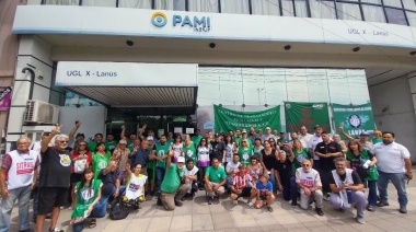 Gran convocatoria a la Radio Abierta de Lanús en defensa del PAMI