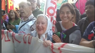 “Estas son demostraciones de que la gente tiene memoria y sigue pidiendo justicia por los 30.000 desaparecidos”