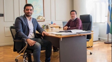 Balladares se reunió con el ministro Nardini
