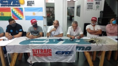 SITRAIC denuncia nuevas maniobras en su contra de la UOCRA en La Plata