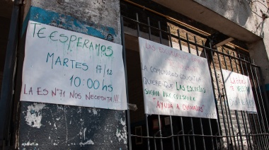 Jornada de concientización sobre la ola de robos en la escuela de Santa Catalina