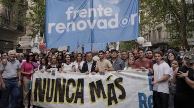 El massismo marchó por el 24 de marzo bajo la consigna de: “Hoy, Más que Nunca, Nunca Más”
