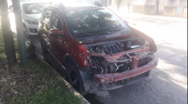 Clausuraron otro taller clandestino donde funcionaba un desarmadero de autos