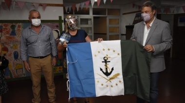Cascallares participó del comienzo de las clases presenciales