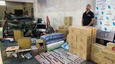 Desbaratan el desarmadero del artesano en Lanús