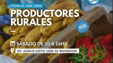 La Feria de Productores Rurales llega a Ministro Rivadavia