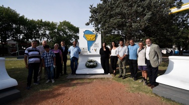 Conmemoraron en Longchamps el 114° aniversario del primer vuelo controlado a motor de Sudamérica