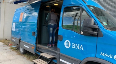 El Municipio sumó cajeros automáticos móviles para Glew