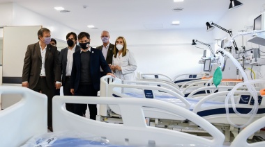 Cascallares y Kicillof inauguraron obras en el Hospital Arturo Oñativia