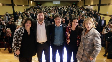 Kicillof visitó Lanús y presentó el Plan Integral de Salud Mental
