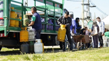 Continúan los operativos de recarga de garrafas a precios accesibles