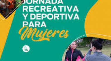 El Municipio realizará una jornada recreativa y deportiva para mujeres