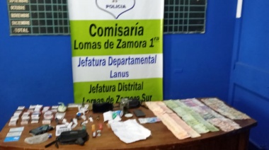 Hacían “delivery” de drogas y los capturaron con más de 100.000 pesos