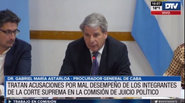 Se realizó una nueva reunión de la Comisión de Juicio Político sobre la causa Coparticipación