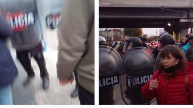 Heridos y detenidos en una protesta de docentes en La Noria para pedir seguridad