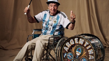 Murió "Tula", vecino de Lomas y el hincha de la Selección que fue con su bombo a 13 mundiales