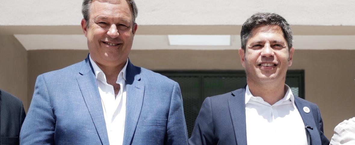 Desde Gaspar Campos, Kicillof sumó a Cascallares para lanzar la campaña de afiliación del PJ bonaerense