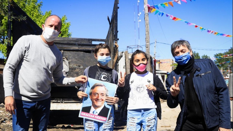 A diez años de la muerte de Néstor Kirchner, Insaurralde y Máximo ...