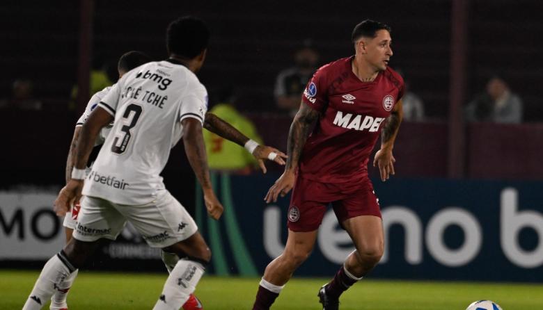 Lanús venció a Vasco Da Gama y es el único puntero en su grupo