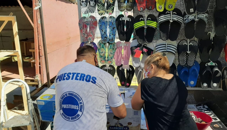 Gremio de feriantes lanza una campaña de afiliación entre trabajadores de La Salada