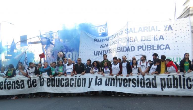 "La ley tiene que ser aprobada en el Congreso y el Gobierno tiene que aceptarlo”, reclama la CONADU