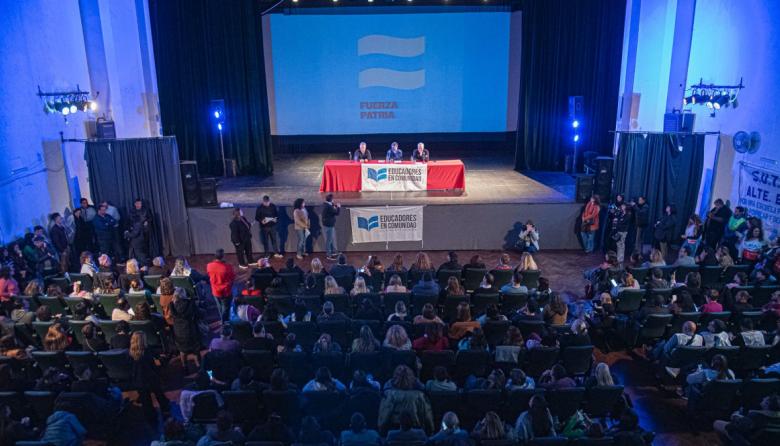Sileoni y Cascallares cerraron el ciclo "Eduación y política: construyendo futuro"