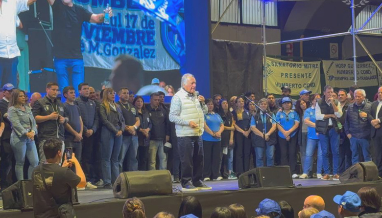 Golpe a Luis Barrrionuevo: La justicia suspendió las elecciones gastronómicas