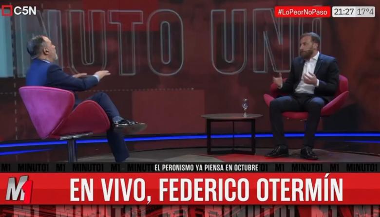 Otermín: “Mucha gente joven que se entusiasmó con Milei ve que lo que prometió era mentira”