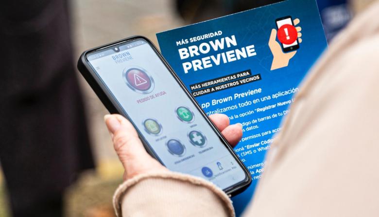 Más de 55.000 vecinos utilizan la app Brown Previene
