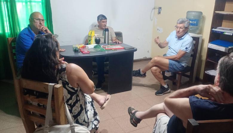 De Gennaro visitó Ramallo y se reunió con referentes de Unidad Popular
