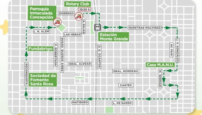 El recorrido de los Reyes en Esteban Echeverría