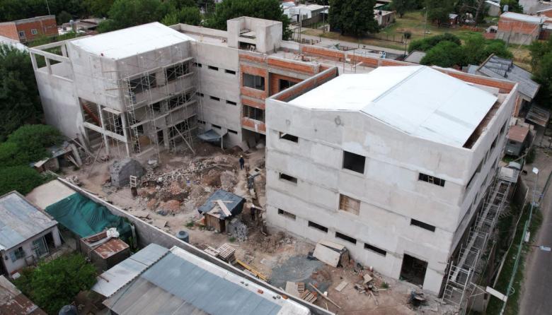 Avanza la construcción del nuevo edificio para la Escuela Secundaria N° 26