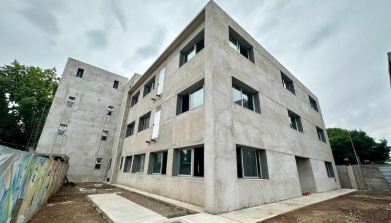 Avanza la obra del nuevo edificio de aulas para el Instituto N°41
