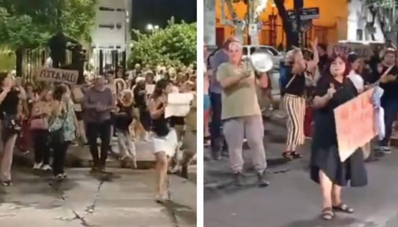 Vecinos hicieron un “ruidazo” mientras el Senado sancionaba la reforma laboral