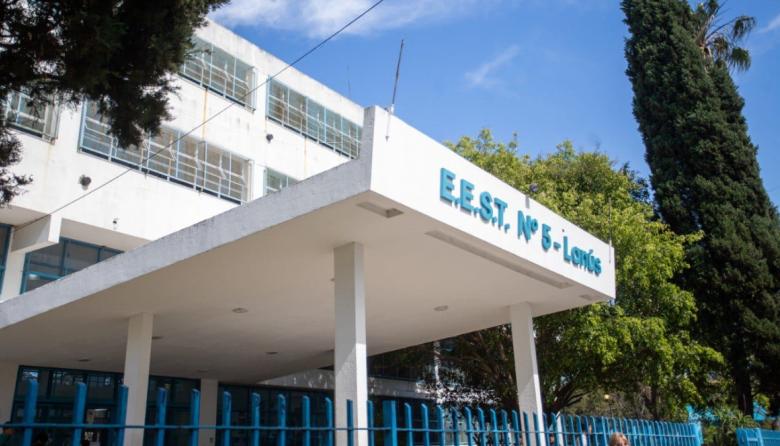 Más infraestructura y seguridad para escuelas técnicas de Lanús
