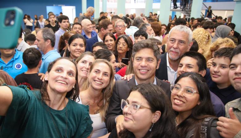 Litza celebró la inauguración del nuevo edificio la Escuela de Educación Técnica Nº 6