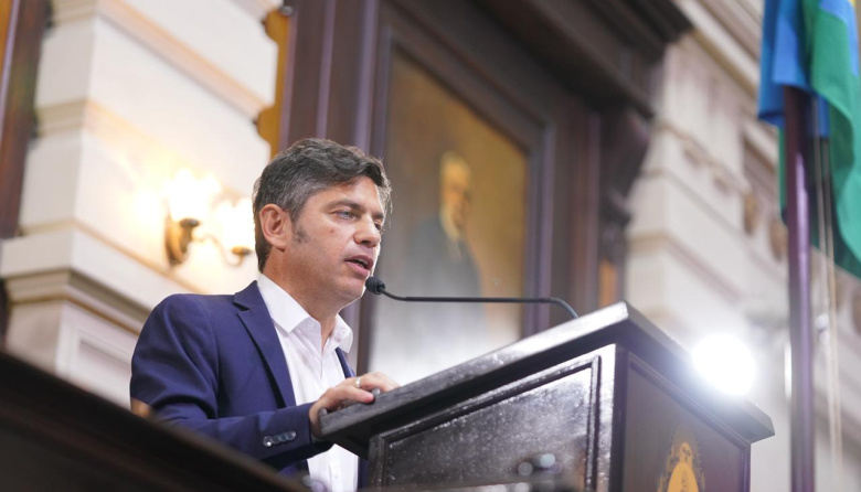 Kicillof cuestionó el modelo económico mileísta y se mostró como una alternativa para 2027