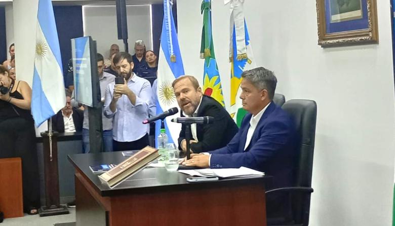 Granados encabezó la apertura de sesiones en el Concejo de Ezeiza