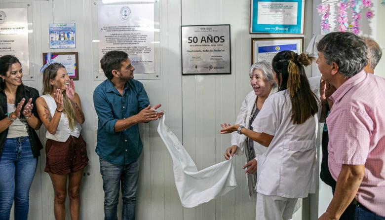A 50 años del Golpe, colocaron placas en hospitales provinciales